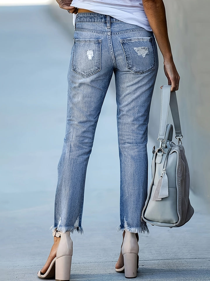 MAYA DENIM TROUSERS