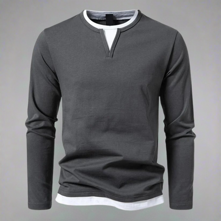 Ryan - Minimalist V-Neck Sweater