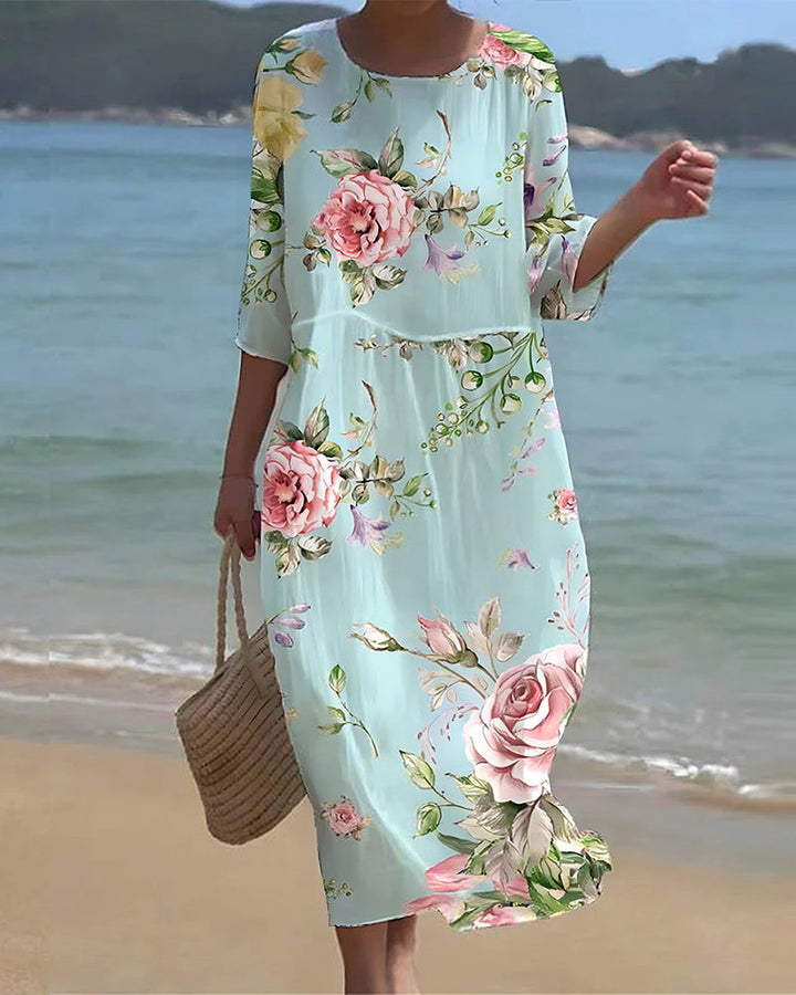 Lily - Floral Summer Dress