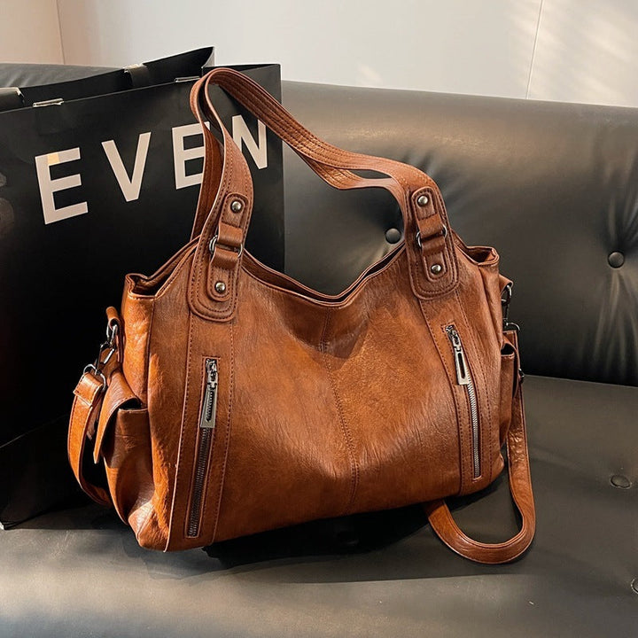 Novira Leather Tote Bag