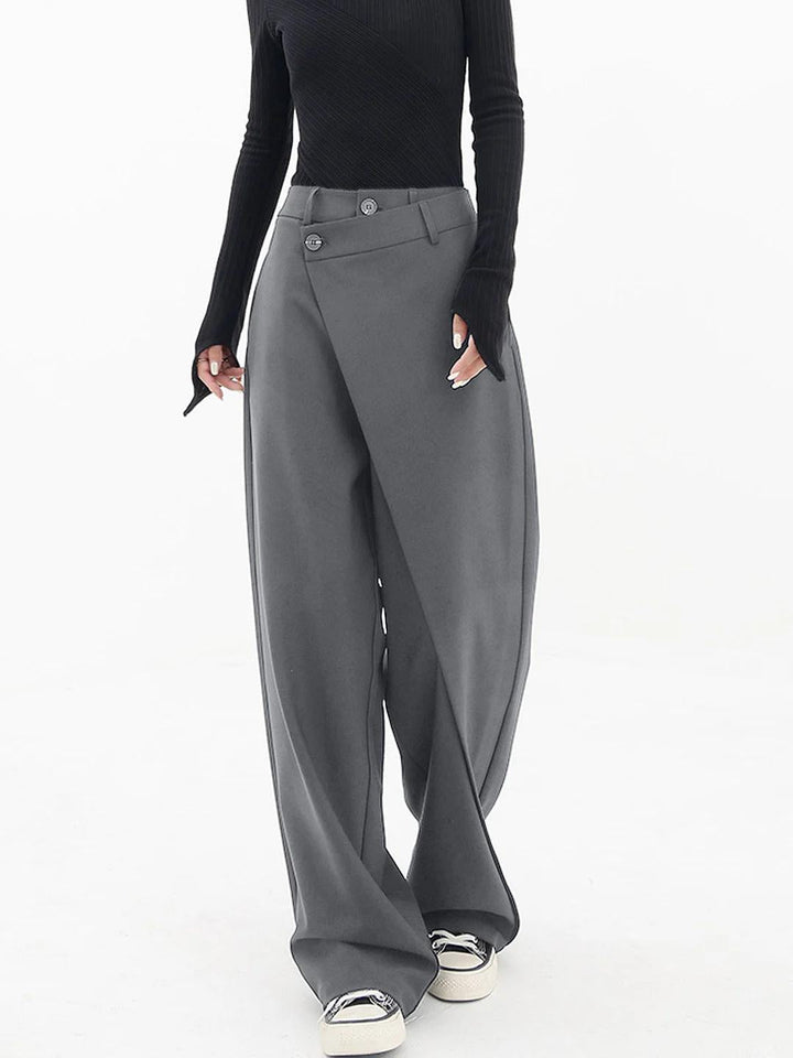 Eva – Stylish Asymmetric Waist Pants