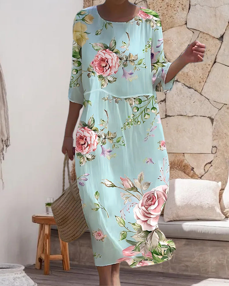 Lily - Floral Summer Dress