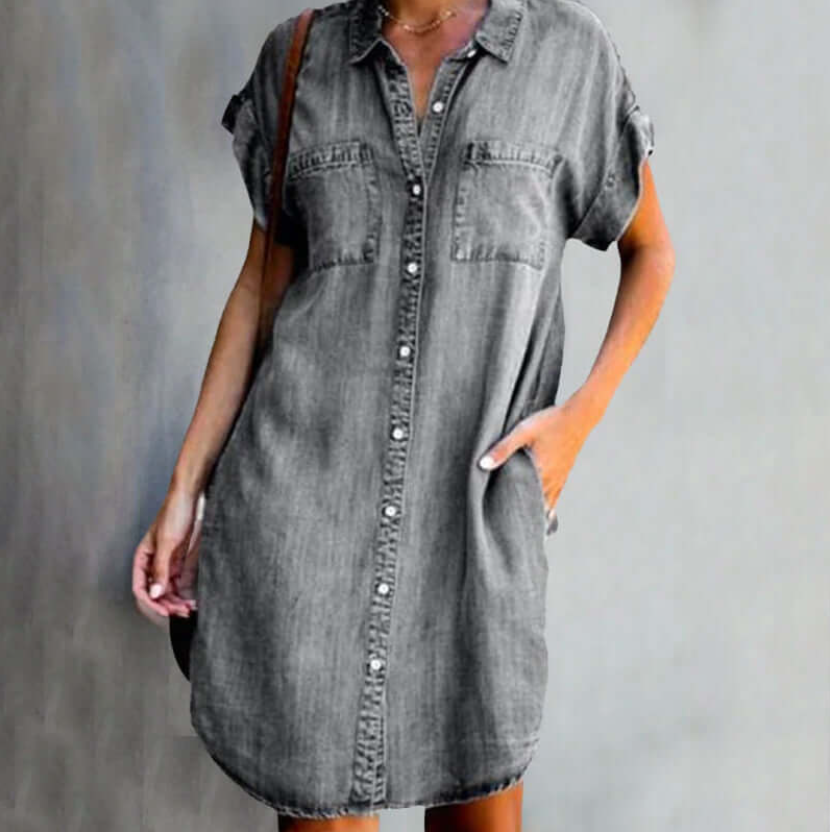 DIANA DENIM DRESS