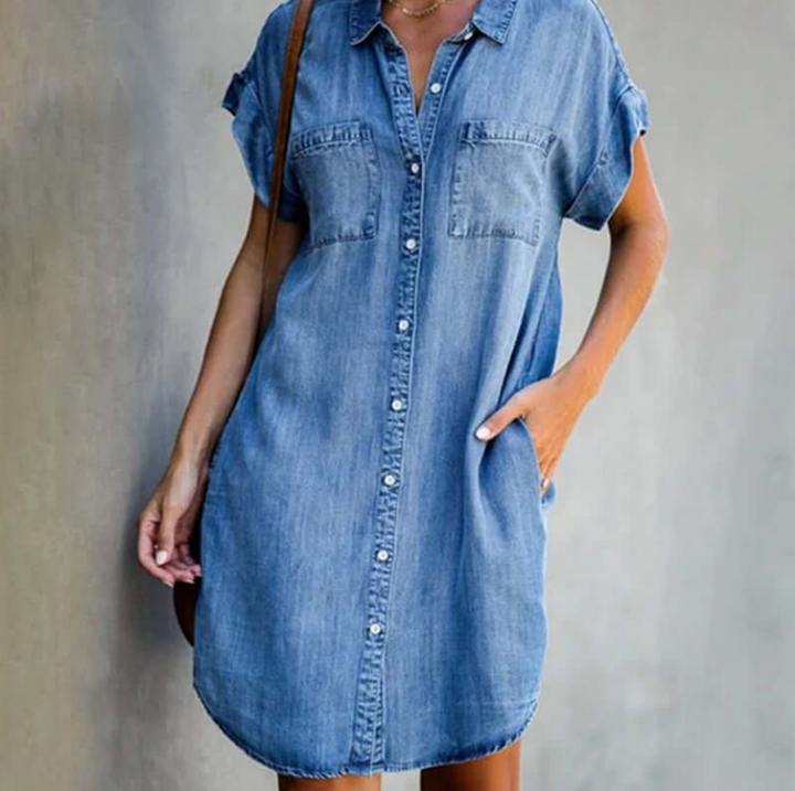 DIANA DENIM DRESS