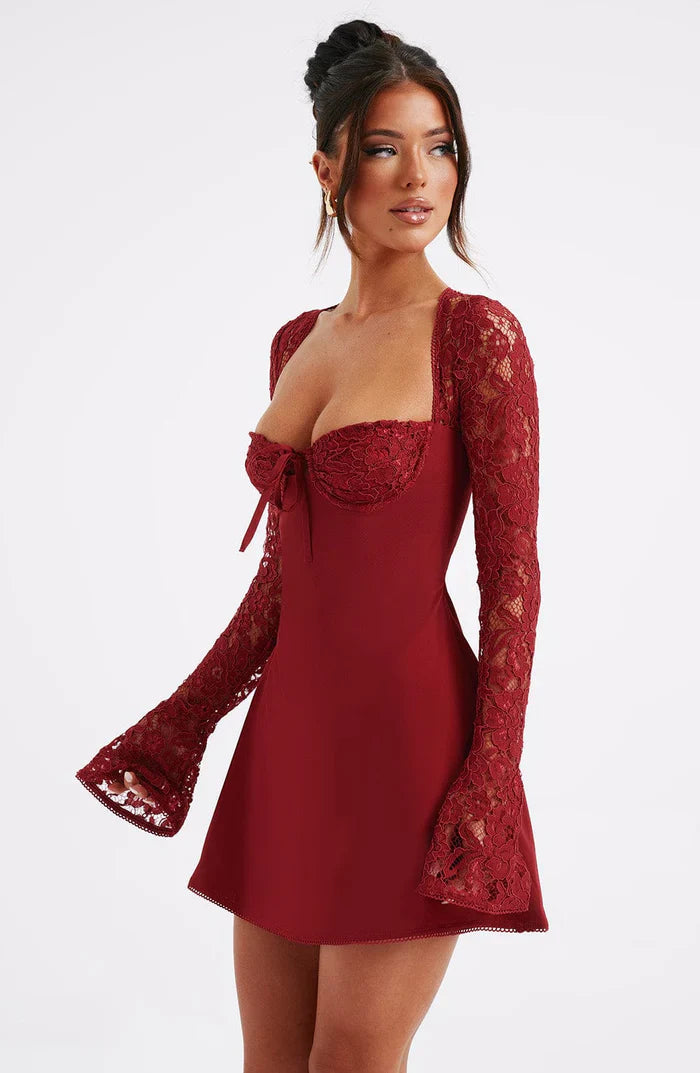 Liza Lace Mini Dress