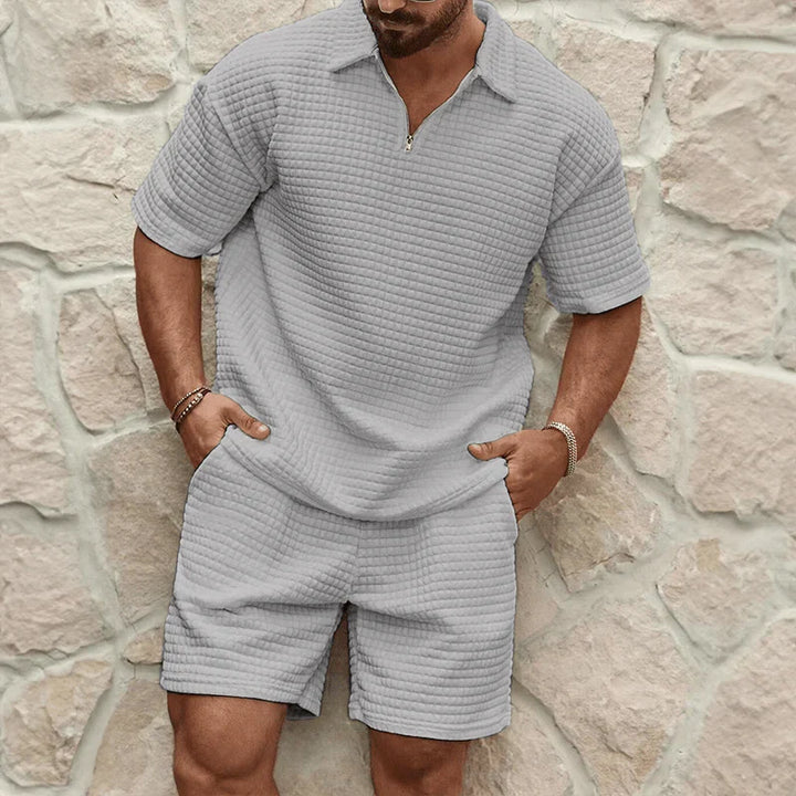 Jake - Versatile Summer Polo and Shorts Set