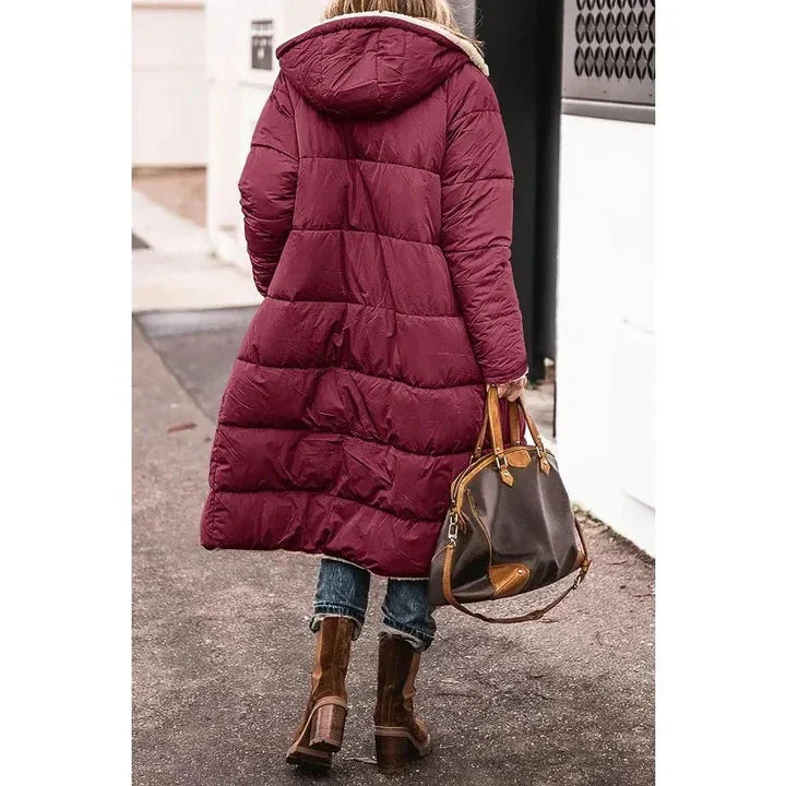 Rosie – Reversible Winter Coat with Plush Lining