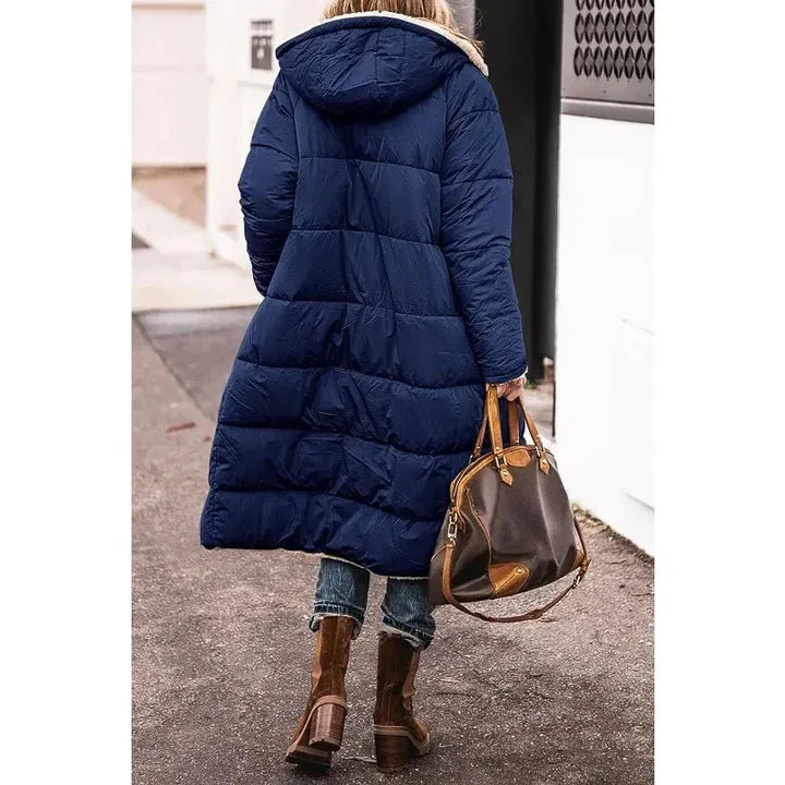 Rosie – Reversible Winter Coat with Plush Lining