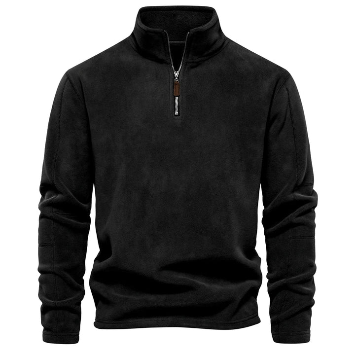 Jasper - Fleece-Lined Pullover with Quarter-Zip