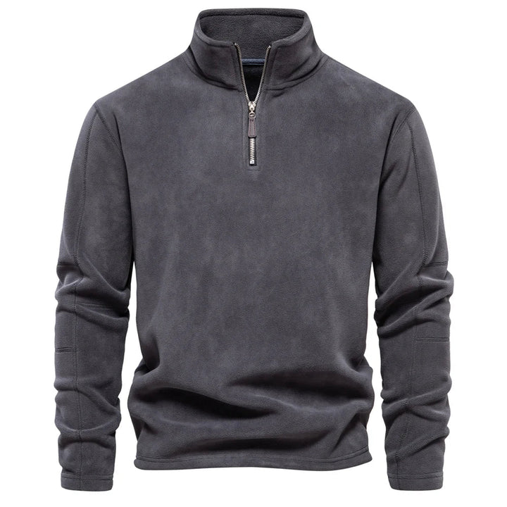 Jasper - Fleece-Lined Pullover with Quarter-Zip