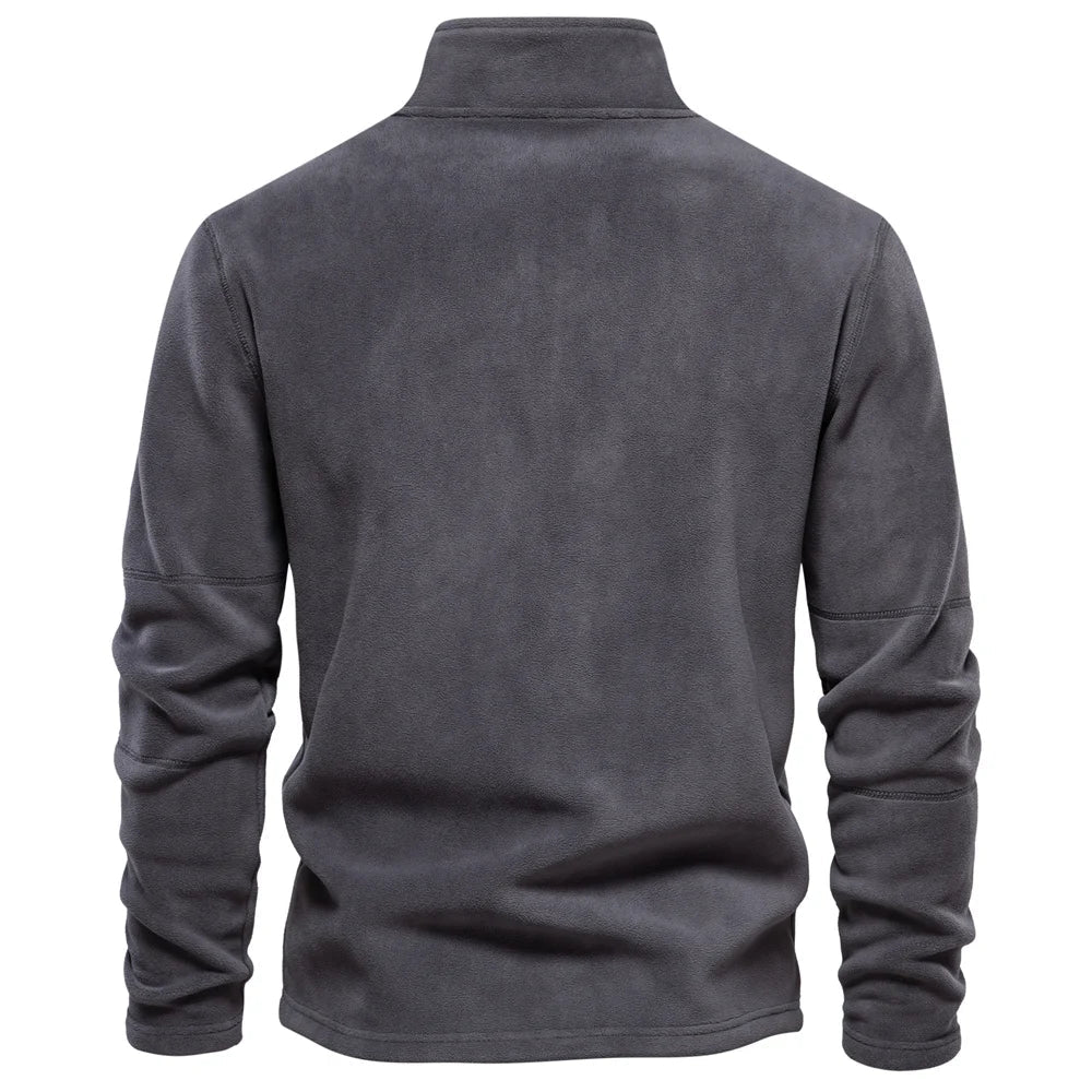 Jasper - Fleece-Lined Pullover with Quarter-Zip