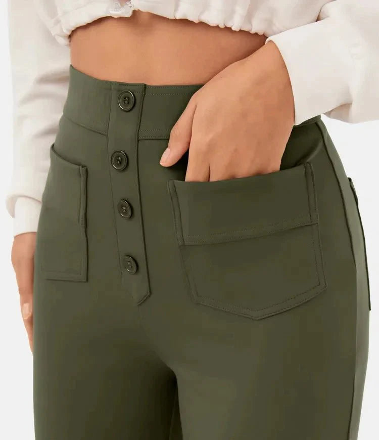 Elizabeth | Luxury High Waisted Trousers