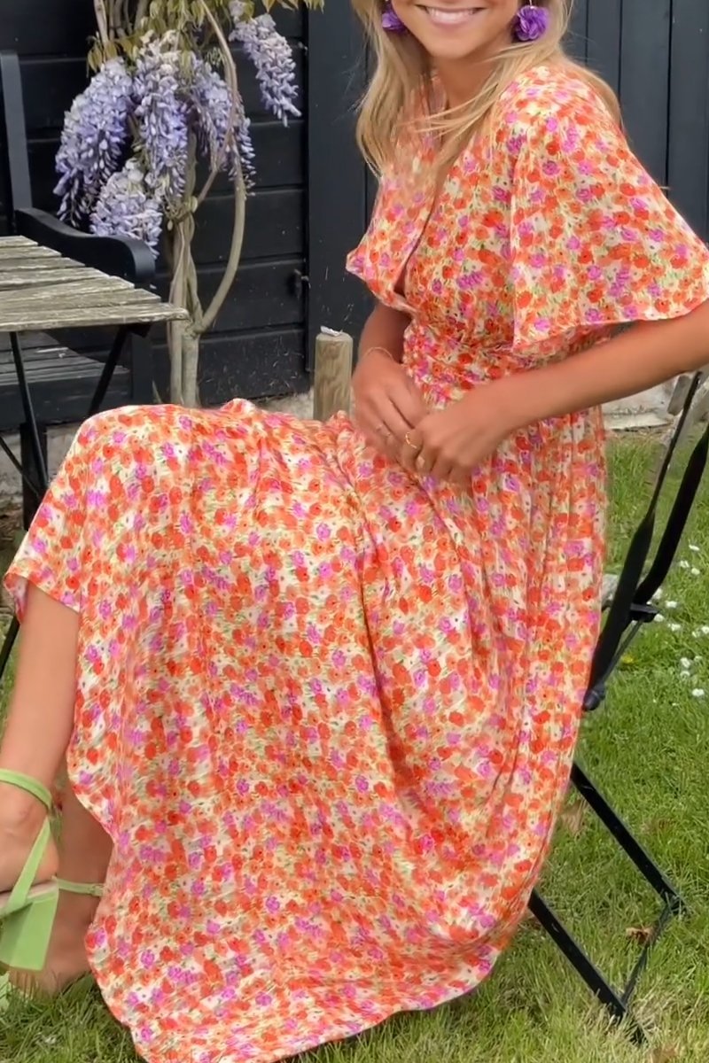 Sophie - Elegant Summer Floral Dress