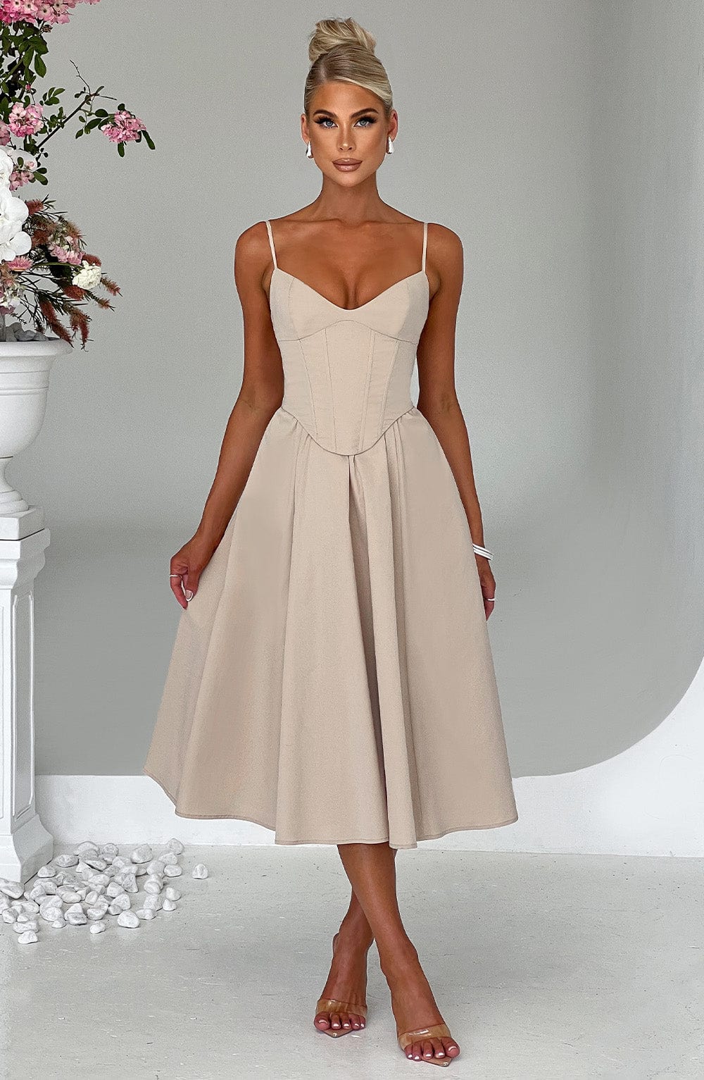 Mariella - Chic Party Midi Dress